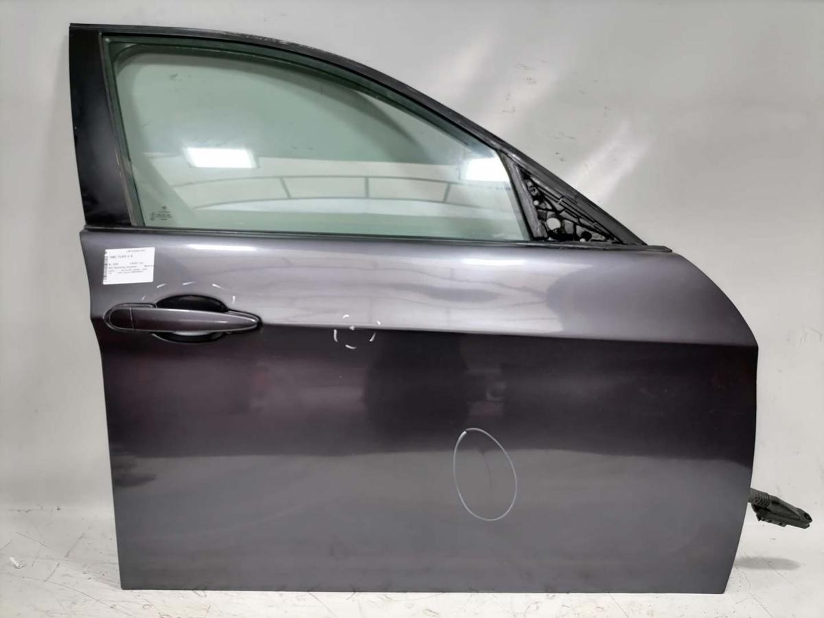 BMW 3er E90 original Tür vorn rechts A22 Sparkling Graphite Metallic Rohbau BJ06